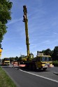 LKW in Boeschung A 3 Rich Frankfurt Hoehe Roesrath Lohmar P066